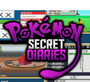 Pokemon Secret Diaries (Pokemon FireRed Hack)