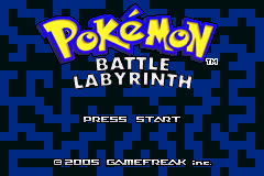 Pokemon Battle Labrynth (Pokemon Emerald Hack)