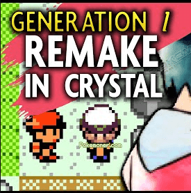 Pokemon Generation 1 Remake in Crystal (Pokemon Crystal Hack)