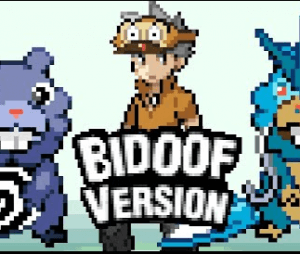 Pokemon Bidoof Version (Pokemon FireRed Hack)